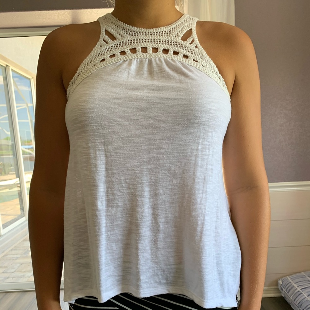 Crochet tank top